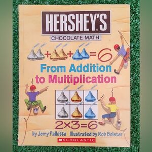 Like New 2004 Hershey's Chocolate Math Book Scholastic!!